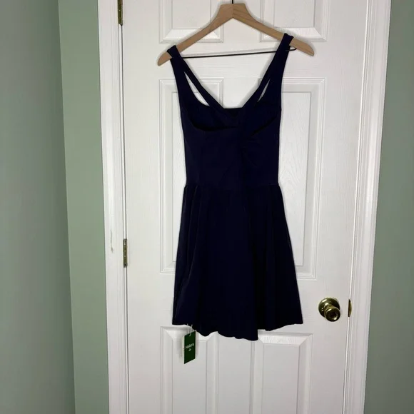 Halara Breezeful Corset Dress - Longer Length - Peacoat Navy Blue, XL - Picture 8 of 11